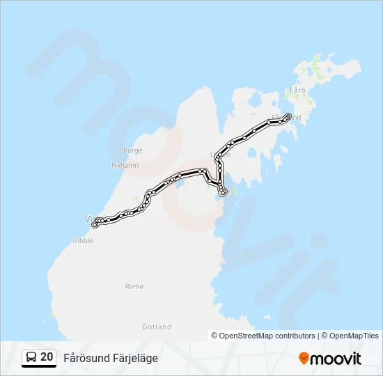 20  Line Map