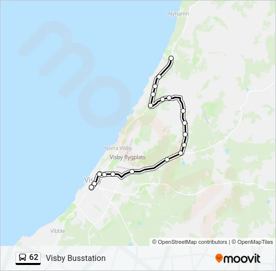 62  Line Map