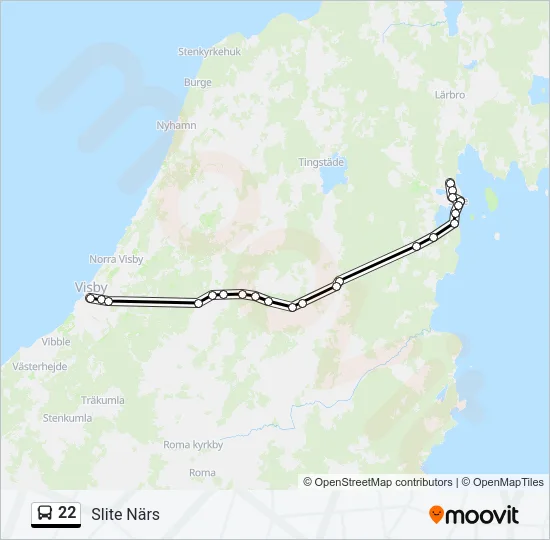 22  Line Map
