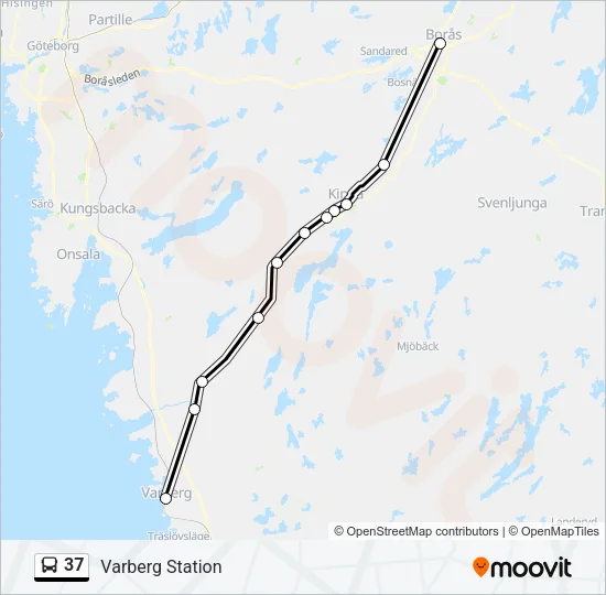 37  Line Map
