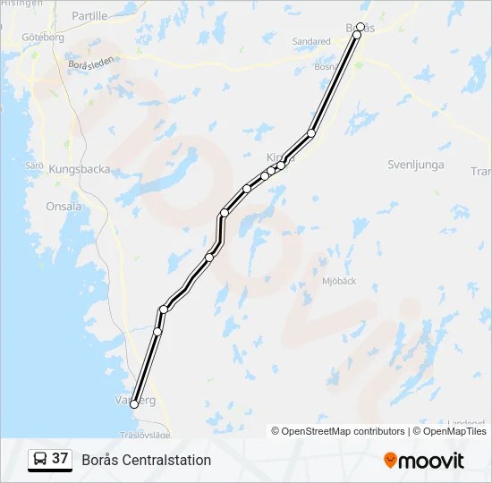 37  Line Map