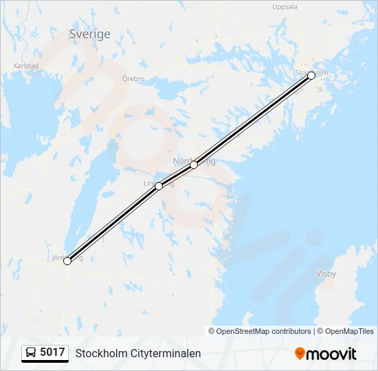 5017  Line Map