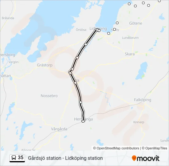 35  Line Map