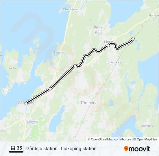 35  Line Map