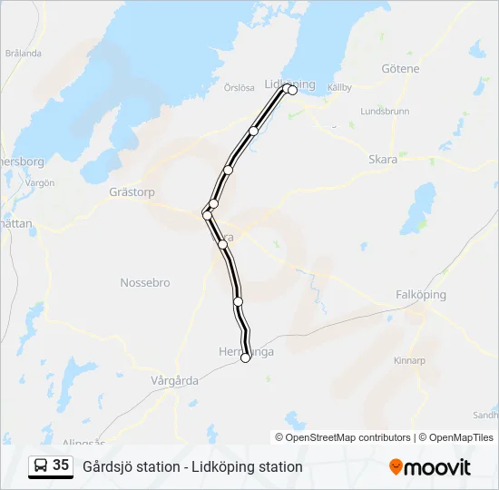 35  Line Map