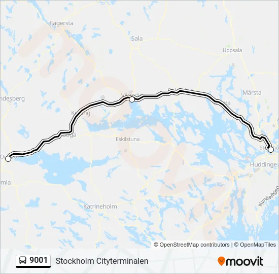 9001  Line Map