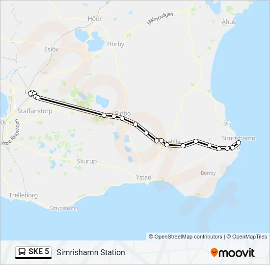 SKE 5  Line Map