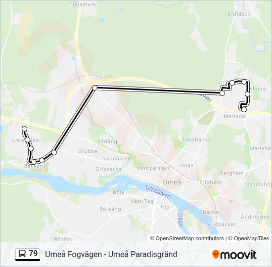 79  Line Map
