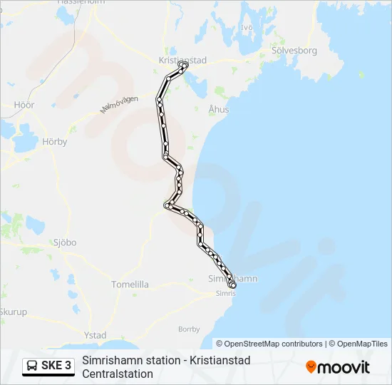 SKE 3  Line Map