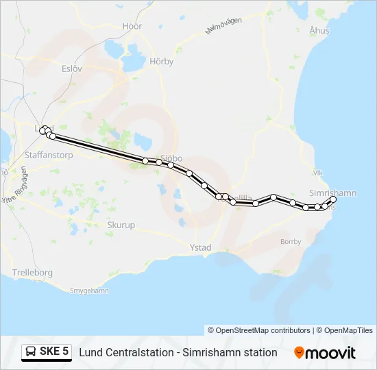 SKE 5  Line Map