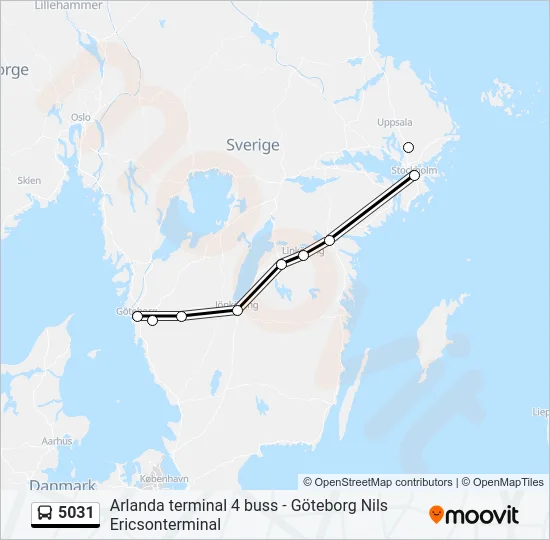 5031  Line Map