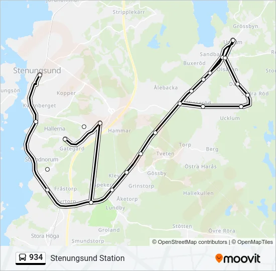934  Line Map