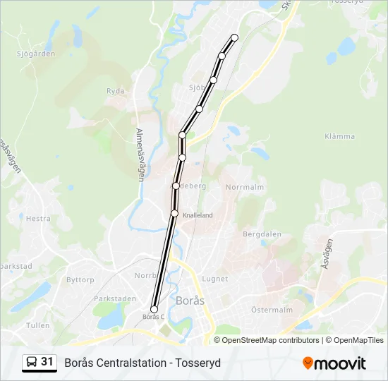 31  Line Map