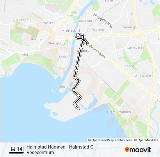 14  Line Map