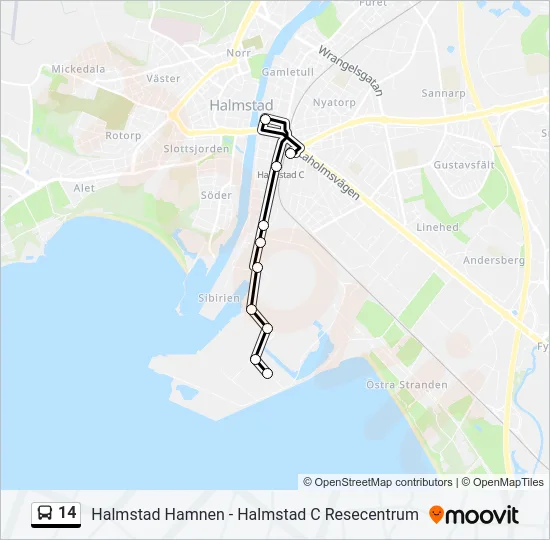 14  Line Map