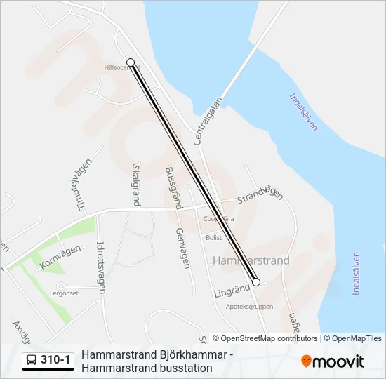 310-1  Line Map