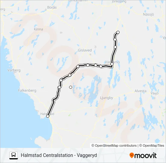 KRÖSATÅG  Line Map
