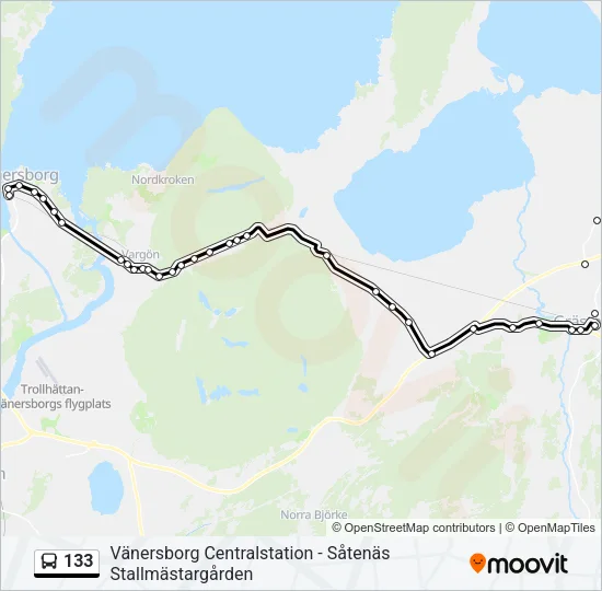 133  Line Map