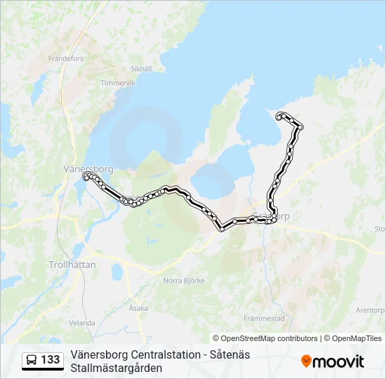 133  Line Map