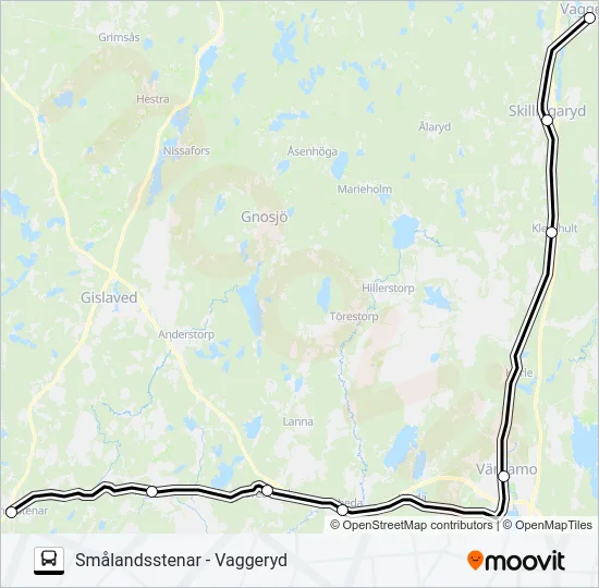 KRÖSATÅG  Line Map
