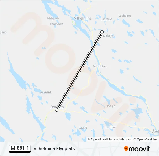 881-1  Line Map