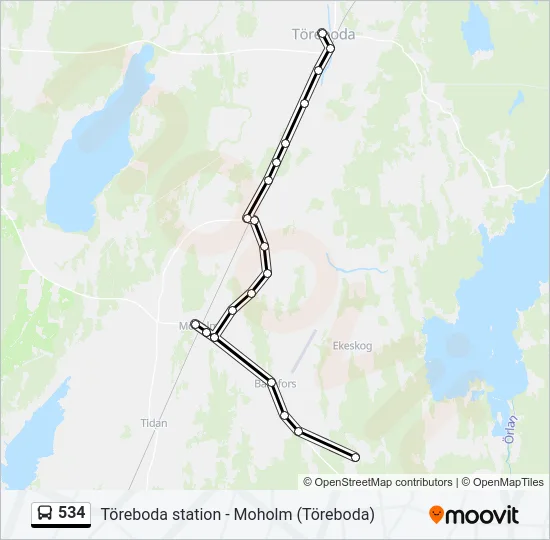 534  Line Map