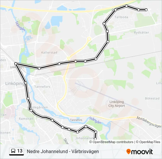 13  Line Map