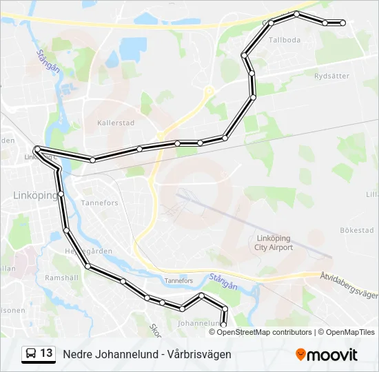 13  Line Map