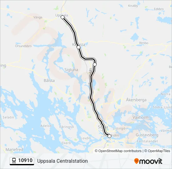 10910 Train Line Map