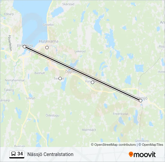 34  Line Map