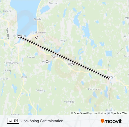 34  Line Map