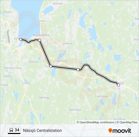 34  Line Map