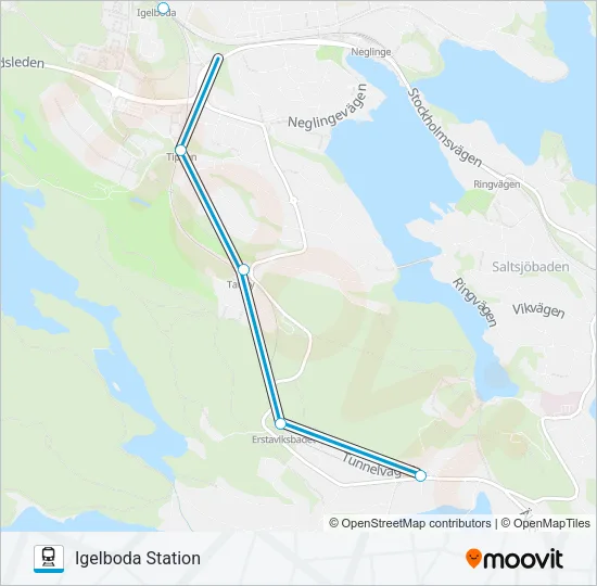 26 Train Line Map