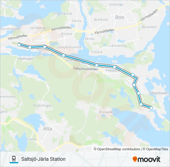 26 Train Line Map