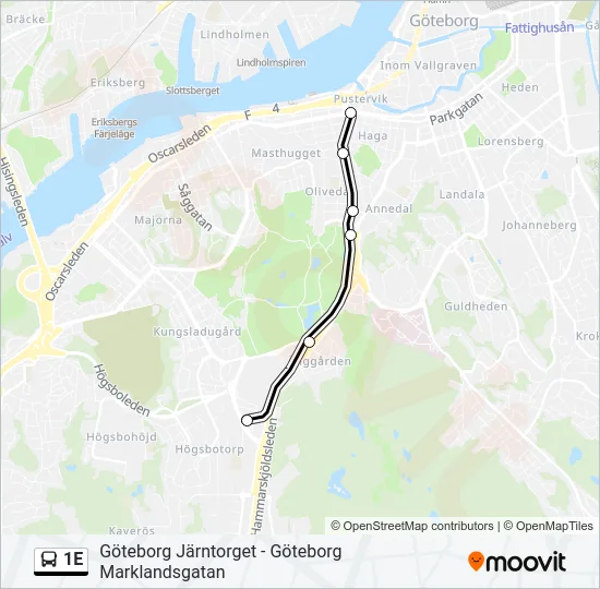 1E  Line Map