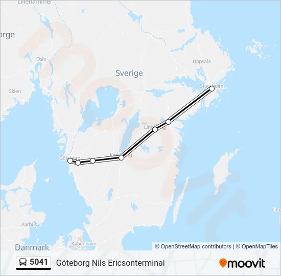 5041  Line Map