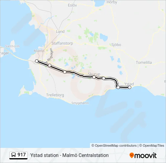 917  Line Map
