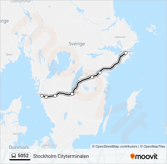 5052  Line Map