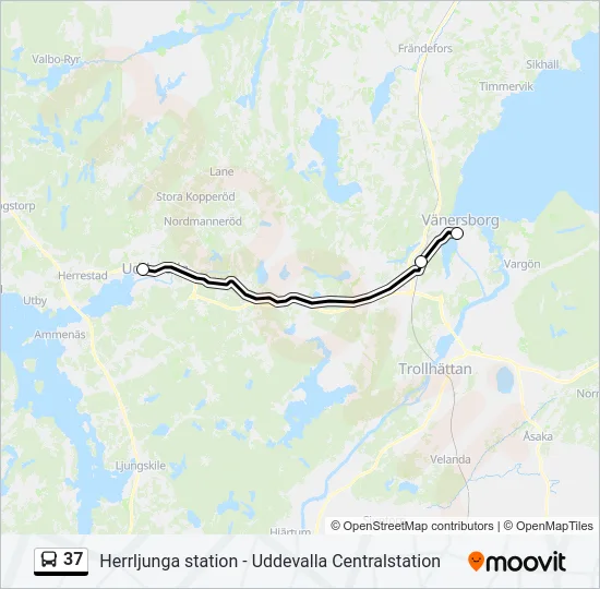 37  Line Map