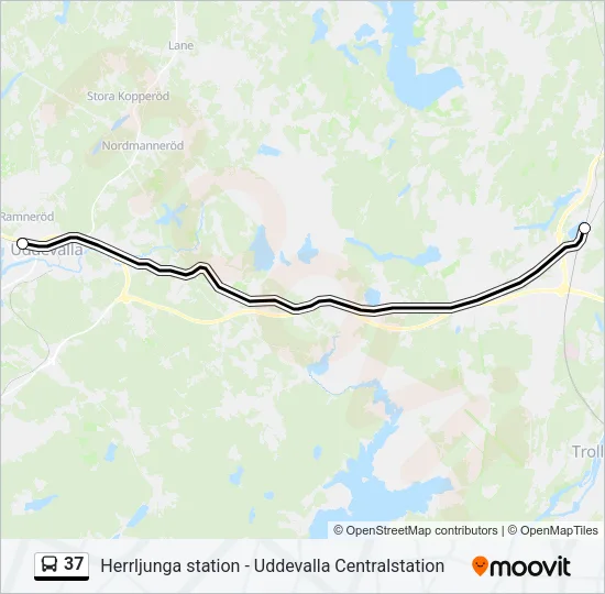 37  Line Map