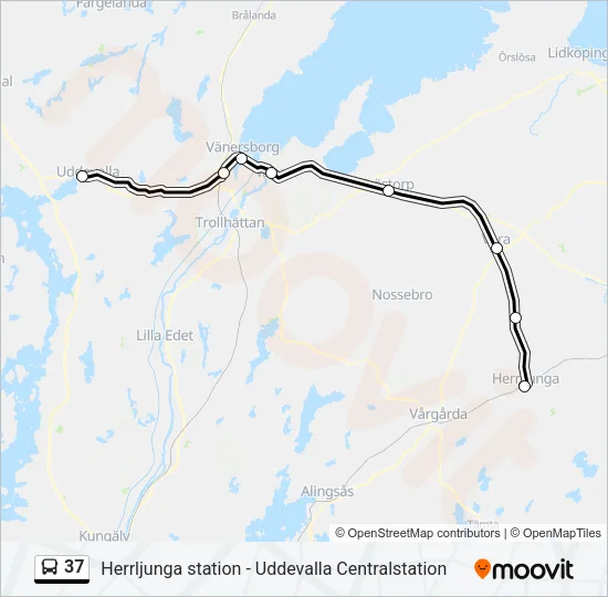 37  Line Map