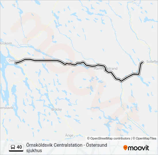 40  Line Map