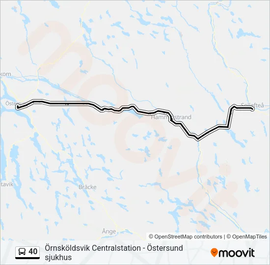 40  Line Map