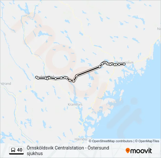 40  Line Map