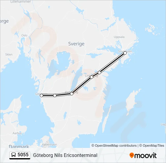 5055  Line Map