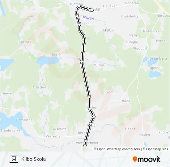 4461 Bus Line Map