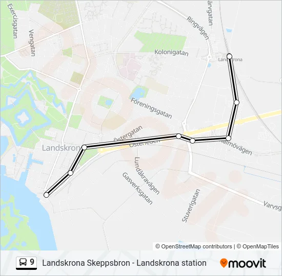 9  Line Map