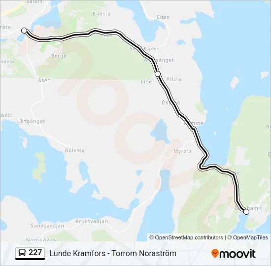 227  Line Map