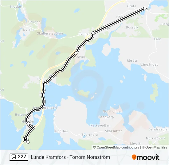 227  Line Map