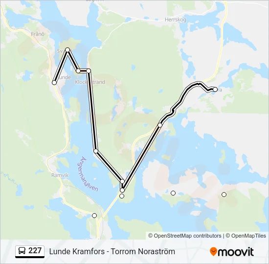 227  Line Map